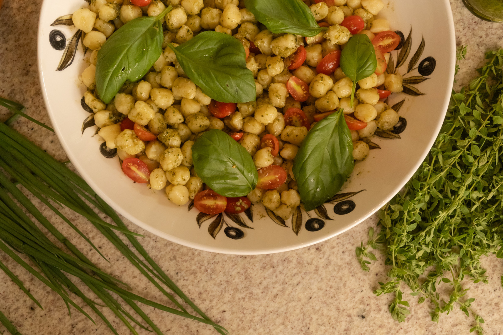 Banner da receita de Nhoque ao pesto de manjericão