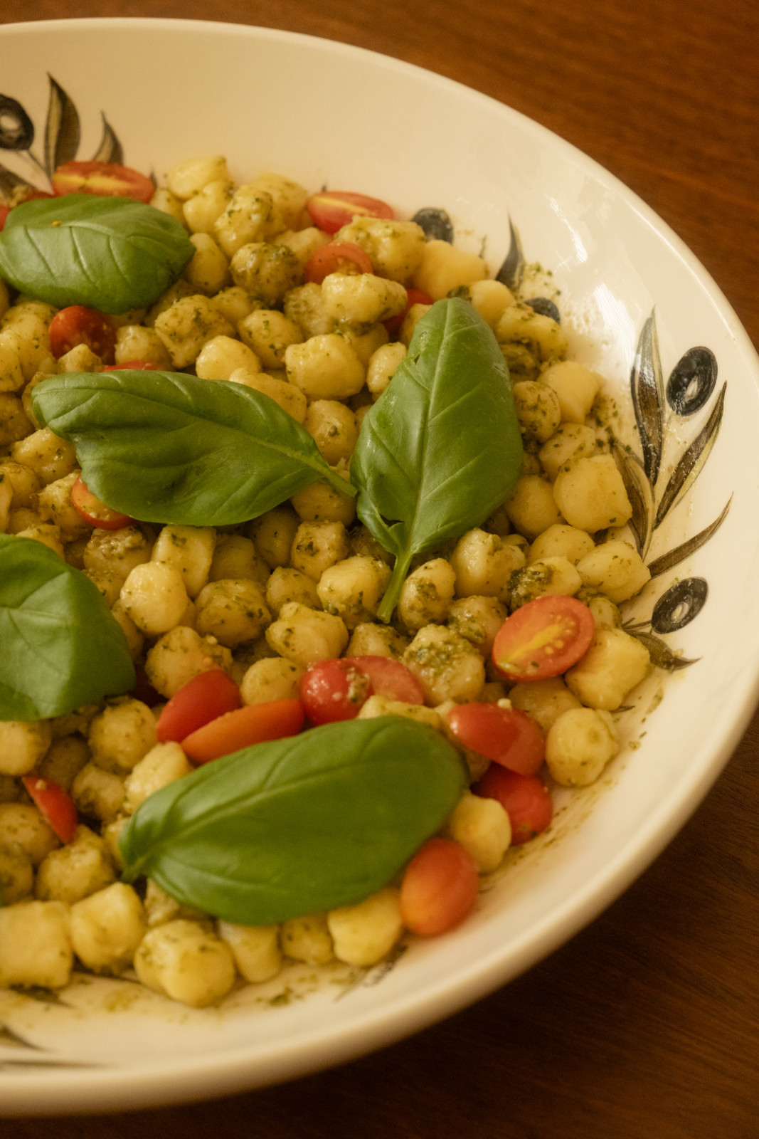 Banner da receita de Nhoque ao pesto de manjericão