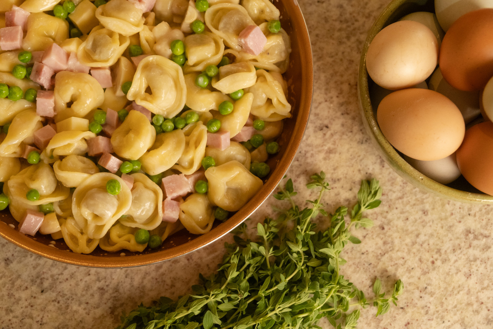 Banner da receita de Capeletti à Parisiense